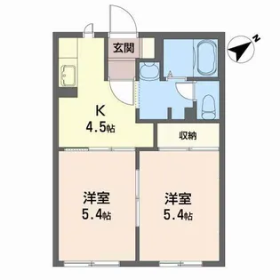 スタ-・ヒルズ【1階】の間取り