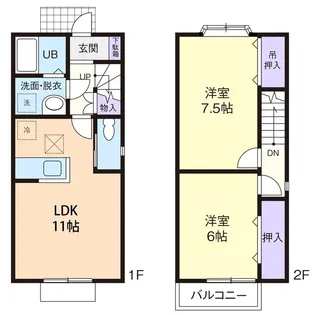 ドミール・メイジュの間取り