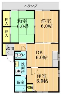 ディアスエントピア【2階】の間取り