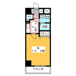 Sarpis千種【8階】の間取り