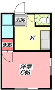 ムーンライト門真【2階】の間取り