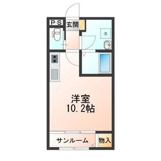 クレールIX【1階】の間取り