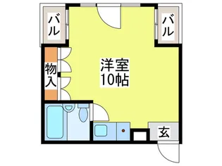 アエル市岡【4階】の間取り