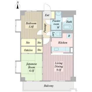 Paysage【1階】の間取り