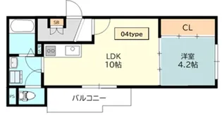 アルカ弥刀駅前【1階】の間取り