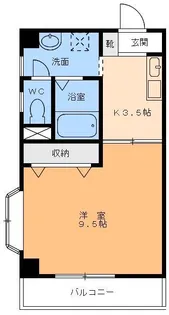 サンローズィア緑町【4階】の間取り