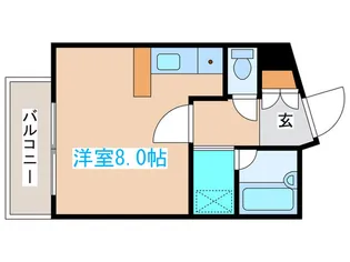 クリオ山鼻南壱番館【1階】の間取り