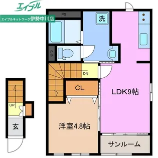 アリエッティ【2階】の間取り