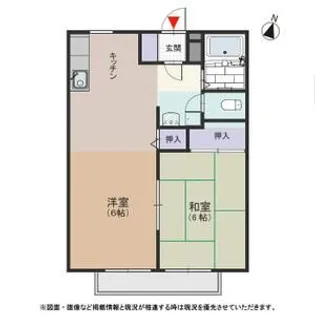 パナハイツ金森【2階】の間取り