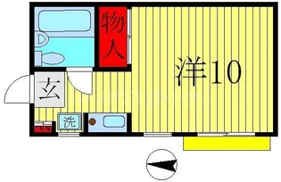 信濃屋ハウス【1階】の間取り