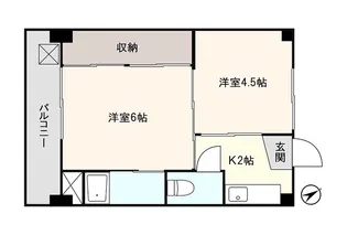 アシスト上越マンション II【2階】の間取り