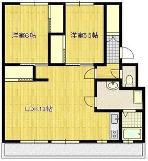 サルヴァトーレ神園 2号棟【4階】の間取り