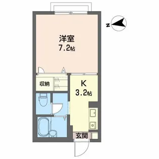 シャーメゾン新小路【1階】の間取り