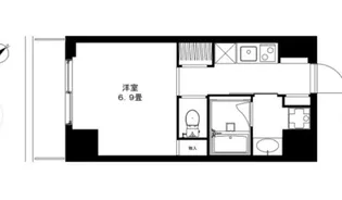 REISM HIVE 中目黒【7階】の間取り