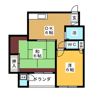 カサグランデタマキ【4階】の間取り