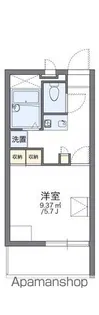 レオパレスプレンティ鳳【2階】の間取り