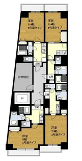 Capricorn【4階】の間取り