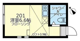 ユナイト藤沢ジャクリーヌ【1階】の間取り