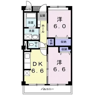スプランドールSマンション【4階】の間取り