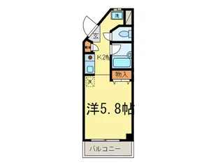 第3三信ビル【4階】の間取り