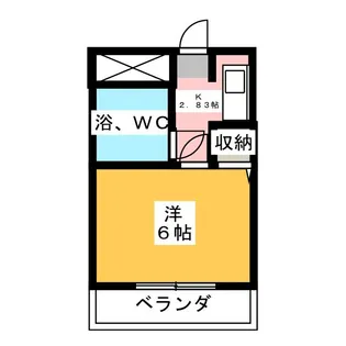 ソフィアフラット【3階】の間取り