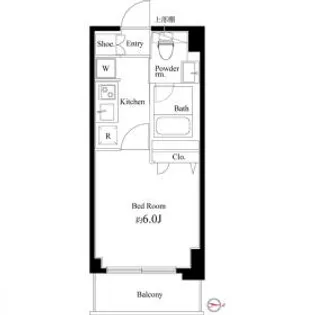 コート ブランシェ【1階】の間取り