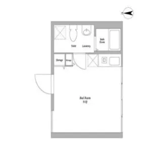 EDIT代々木【2階】の間取り