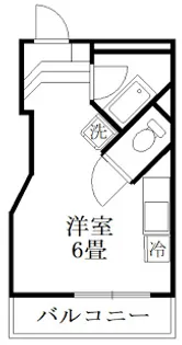 パレFUKUOKA【3階】の間取り