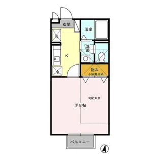 ヴィブレアトリオ【2階】の間取り