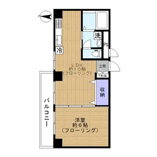 藤和大崎コープ【4階】の間取り