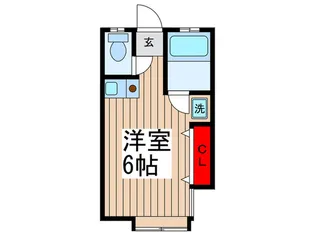 ウッドハイム【1階】の間取り