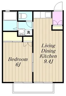 コーポフェニックスA【1階】の間取り