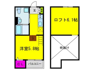 BUENO INICIO【1階】の間取り