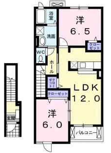ルミエール【2階】の間取り