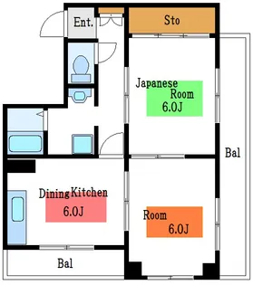 エクセレンス千石【3階】の間取り