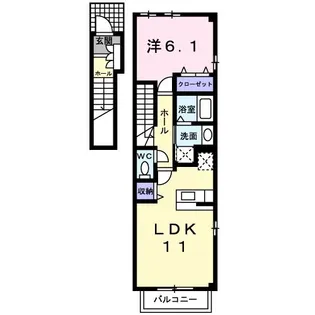 モルティIV【2階】の間取り