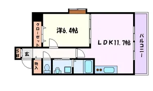 ケイズマンション泉【5階】の間取り