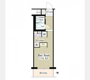 ラフィーヌ芝公園【3階】の間取り