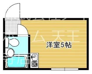 ファッション長居ハイツ【5階】の間取り