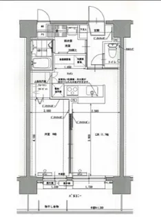 シティマンション衆楽【7階】の間取り