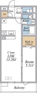 リブリ・Forestria【2階】の間取り