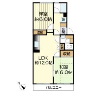 パインフラッツ【1階】の間取り