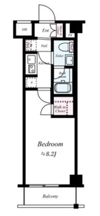 AZEST浮間舟渡【1階】の間取り