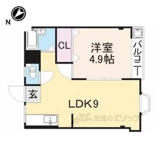 ペントハウス11【4階】の間取り