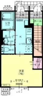 ファヴォーレ上田【1階】の間取り