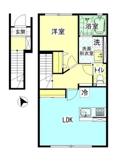 Rio平松【2階】の間取り