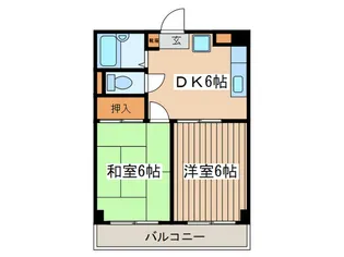 田中マンション【4階】の間取り