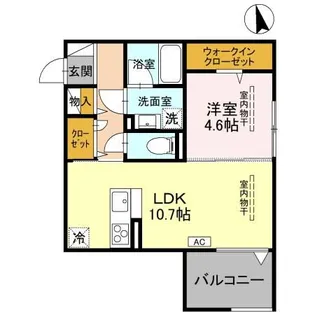 D-Imparable【3階】の間取り