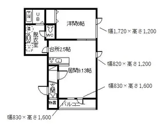 WAKE318【1階】の間取り