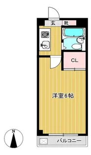 シャルマン松原駅前【3階】の間取り